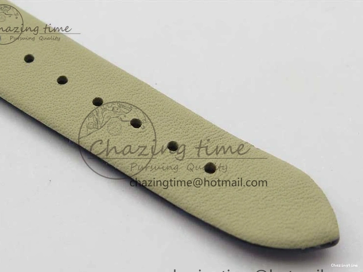 0422 Ladies’ De Ville Trésor Diamond Blue Dial Blue Fabric Watch OXF 1:1 Best Edition Swiss Quartz Upgraded 7892